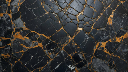 marble stone texture background realistic, craquelure with gold, close up photo