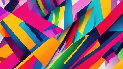 Obraz premium Abstract colorful futuristic pattern texture modern background