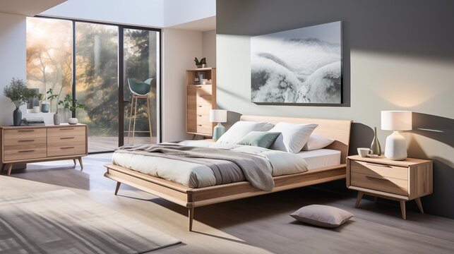 Scandinavian-Inspired Bedroom