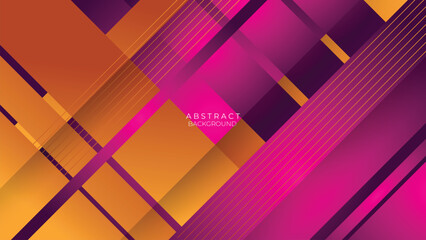 Obraz premium Vector colorful pink and yellow abstract background