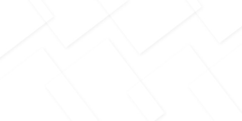 Abstract white background with texture pattern, with many squares and triangles shape on white background. Abstract modern business technology and communication concept geometric line vector.