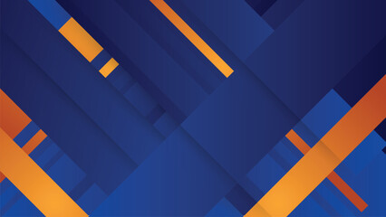 vector abstract background with blue and orange gradient composition