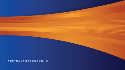 Obraz premium vector abstract background with blue and orange gradient composition