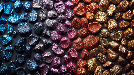 Colorful texture background of stones