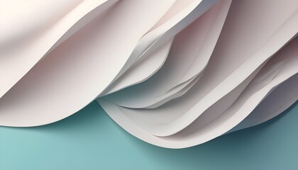 Fototapeta premium Gradient 3d folds background.