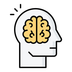 Human Brain Icon