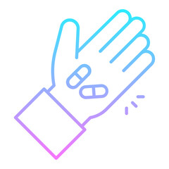 Obraz premium Ferver Medicine Icon