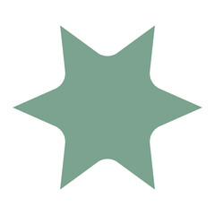 Post Stamp Star Frame