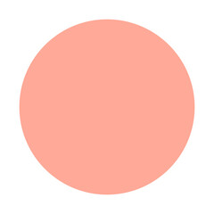 Post Stamp Circle Frame