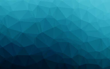 Dark BLUE vector abstract mosaic background.