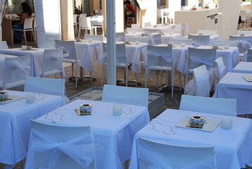 reception at the restaurant