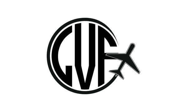 LVF three initial letter circle tour & travel agency logo design vector template. hajj Umrah agency, abstract, wordmark, business, monogram, minimalist, brand, company, flat, tourism agency, tourist
