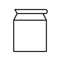 bag line icon