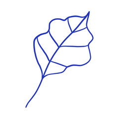 Fall Leaves Plant Doodle