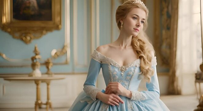 A Royal Portrait: Renaissance Beauty in Gown