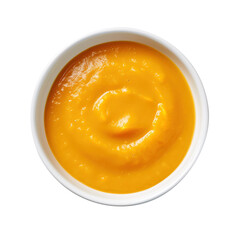 pumpkin sauce, isolated on transparent background Remove png, Clipping Path, pen tool 