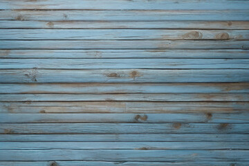 Obraz premium blue and white and weathered and dirty wood wall wooden plank board texture background