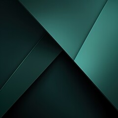 A dark Mint background with two triangles