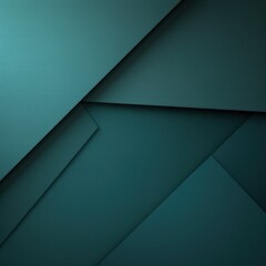 A dark Turquoise background with two triangles