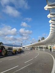 Nice airport, France 