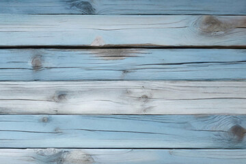 Obraz premium blue and white and weathered and dirty wood wall wooden plank board texture background