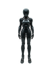 Humanoid Robot, future life, Transparent Background