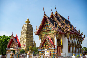 Fototapeta premium THAILAND CHACHOENGSAO WAT CHOM PHOTAYARAM