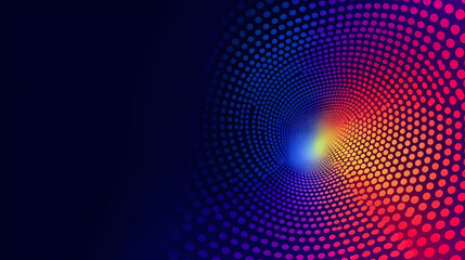 Fototapeta premium Circular gradients, digital noise, grainy textures