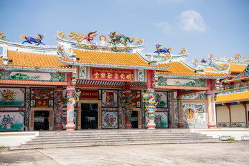 Fototapeta premium THAILAND CHACHOENGSAO TEMPLE OF EIGHT IMMORTALS