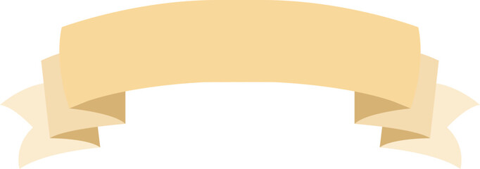 Simple yellow blank ribbon banner vector art. Set of vintage ribbon banner illustrations. Blank title ribbon vector art. Set hand drawn doodle blank title clip art. Simple title bow vector clip art.