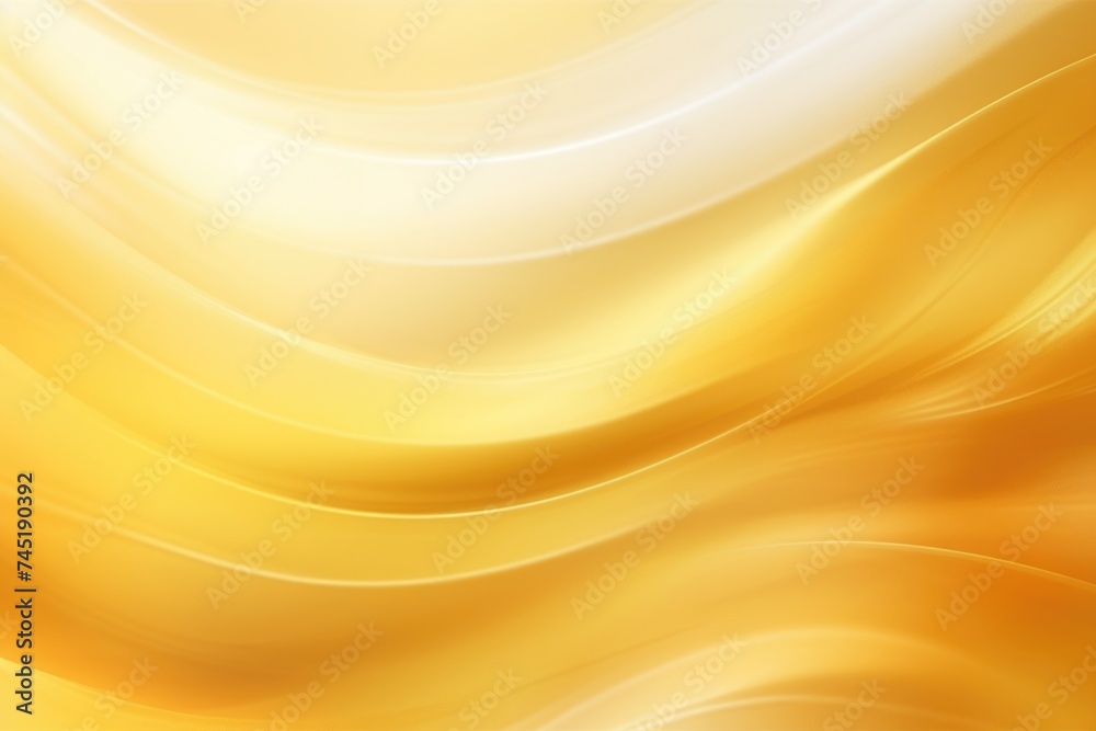 Aufkleber A vibrant abstract background with smooth yellow and white lines. Perfect for design projects