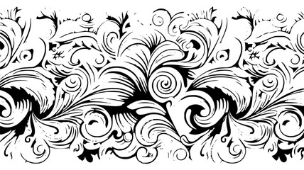 frame, floral, border, vintage, vector, decoration, flower, ornament, design, illustration, pattern, black, swirl, card, wedding, ornate, banner, art, decor, invitation, leaf, element, style, scroll, 