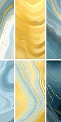 Abstract Gold and Silver backgrounds wallpapers, in the style of bold lines, dynamic colors