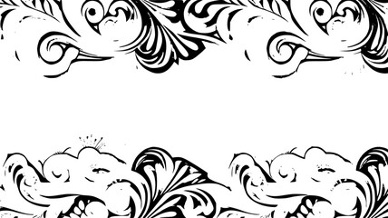 frame, floral, border, vintage, vector, decoration, flower, ornament, design, illustration, pattern, black, swirl, card, wedding, ornate, banner, art, decor, invitation, leaf, element, style, scroll, 