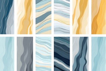 Abstract Gray and Beige backgrounds wallpapers, in the style of bold lines, dynamic colors