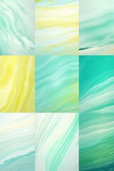 Abstract Ivory and Mint backgrounds wallpapers, in the style of bold lines, dynamic colors