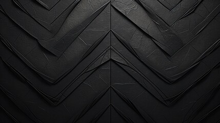 Detailed close up of black paper. Suitable for backgrounds or textures
