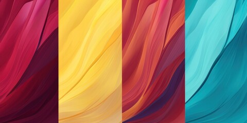 Abstract Maroon and Cyan backgrounds wallpapers, in the style of bold lines, dynamic colors