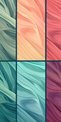 Abstract Mint and Rose backgrounds wallpapers, in the style of bold lines, dynamic colors