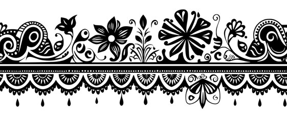 frame, floral, border, vintage, vector, decoration, flower, ornament, design, illustration, pattern, black, swirl, card, wedding, ornate, banner, art, decor, invitation, leaf, element, style, scroll, 