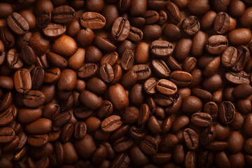Coffee Beans Background for Design and Layout