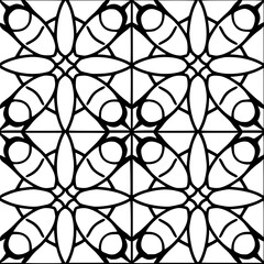 Naklejka premium Seamless pattern, pattern, line art pattern, background, pattern, seamless, leaf, floral, vector, flower, decoration, plant, wallpaper, nature, design, illustration, ornament, art, branch, tree, textu