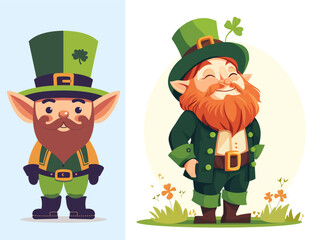 Leprechaun dressed up for St. Patrick's Day