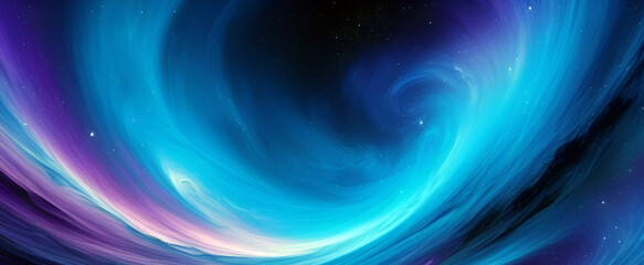 Abstract background, cosmic universe, starry worlds, sea depths, Creation of the world. A futuristic image.