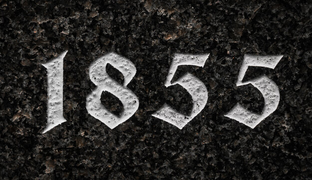 1855 Jahreszahl