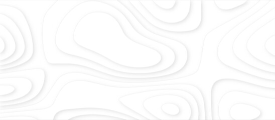 Abstract white background with paper cut out layers .Luxury paper cut background, Abstract decoration .Vector illustration. Material design. Paper cutting texture. Applicable for business banner.