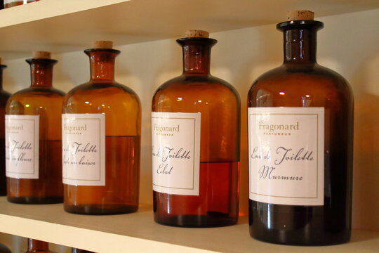 Fragonard, perfume factory in Grasse, France 