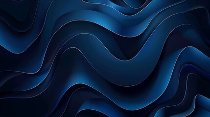 Abstract background dark blue with modern corporate concept. Vector illustration for presentation design, banner, flyer, poster, brochure, and business card. Generative Ai - obrazy, fototapety, plakaty
