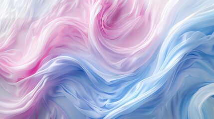 An ethereal composition of background with blue liquid and mother of pearl pink merge