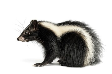 Fototapeta premium black and white kitten